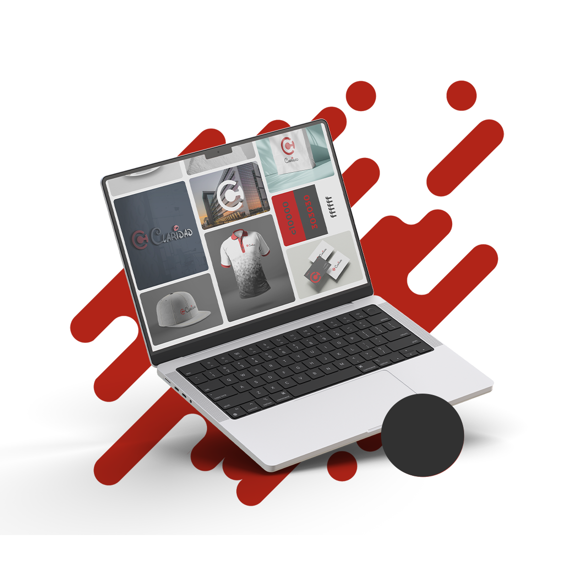 Claridad Website Laptop