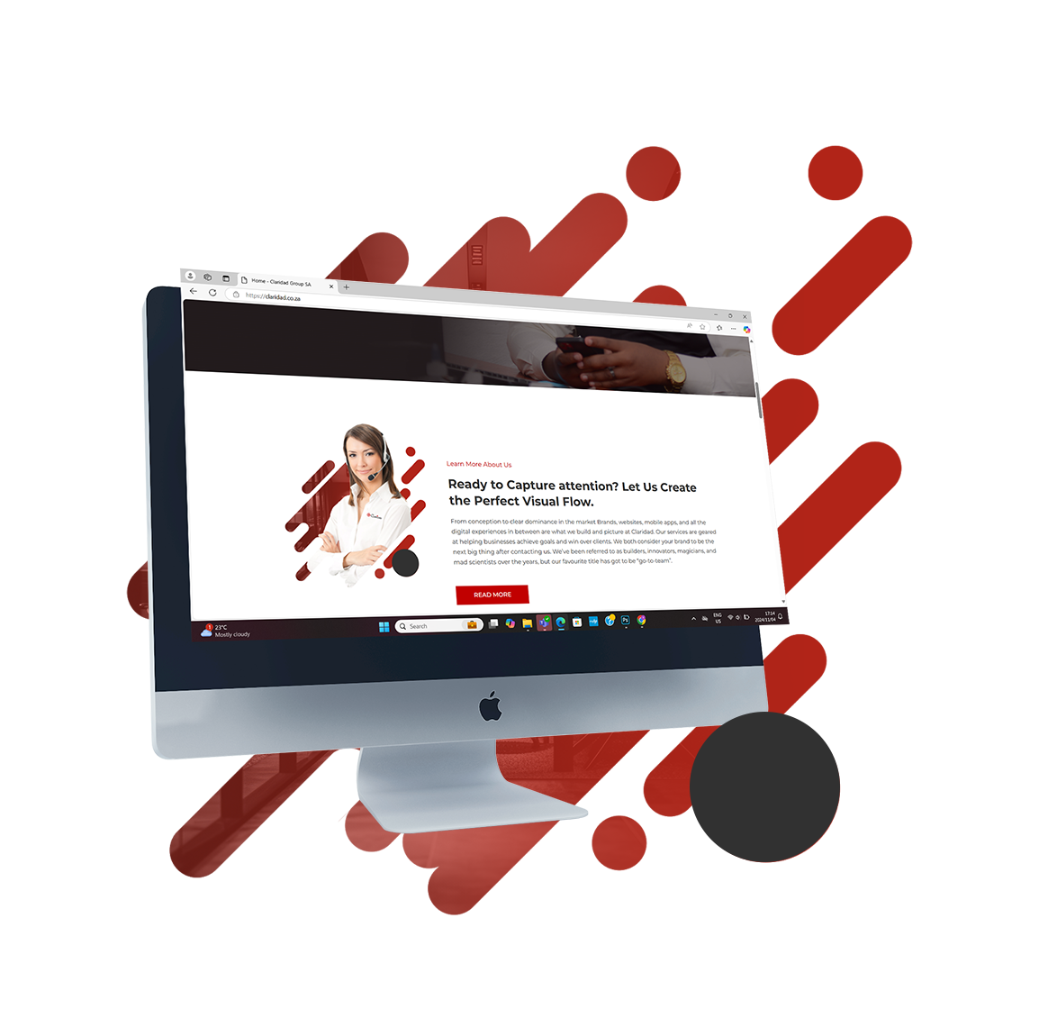 Claridad Website Background Comp